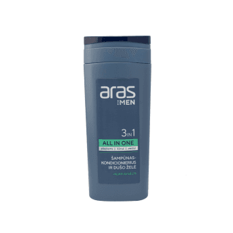 ARAS šampūnas-kondicionierius ir dušo želė 3 IN 1, 250 ml