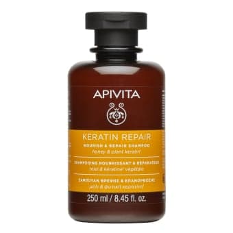 APIVITA maitinamasis šampūnas su keratinu, 250 ml