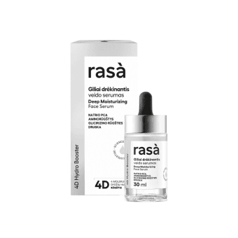 RASA giliai drėkinantis veido serumas 4D HYDRO BOOSTER, 30 ml