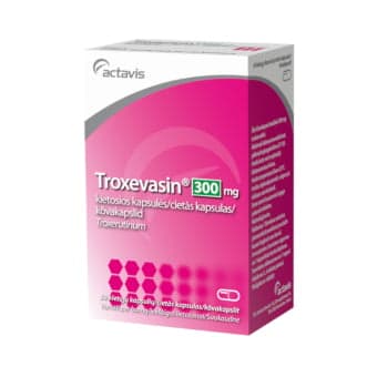 TROXEVASIN, 300 mg, kietosios kapsulės, N50