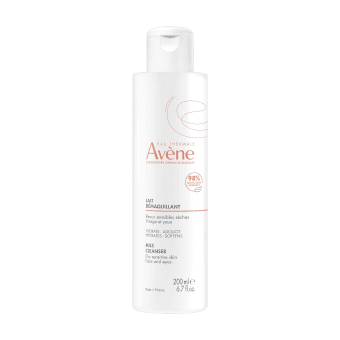 EAU THERMALE AVENE švelnus valomasis veido pienelis ESSENTIAL, 200 ml