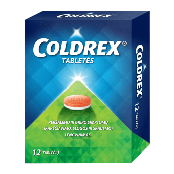 COLDREX, Tabletės, N12