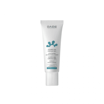 BABÉ drėkinamasis gelinis kremas normaliai ir mišriai veido odai  FACIAL Hydro 24H, 50 ml