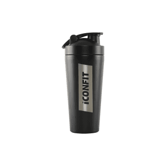 ICONFIT nerūdijančio plieno plaktuvė, juodos spalvos, 800 ml