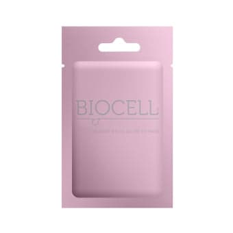 BIOCELL bioceliuliozinė paakių kaukė su kolagenu, 1 vnt.