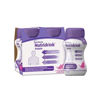 Nutridrink Protein, miško uogų sk., 4X125ml, 4 vnt.
