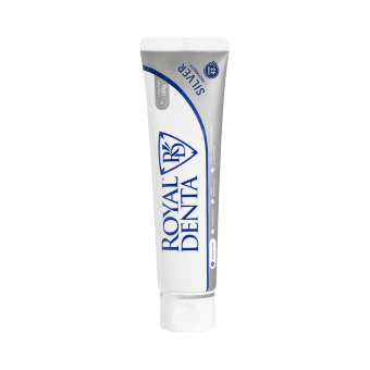 ROYAL DENTA dantų pasta su sidabru SILVER, 130 g