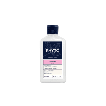 PHYTO drėkinantis šampūnas banguotiems, garbanotiems plaukams CURLS, 250 ml