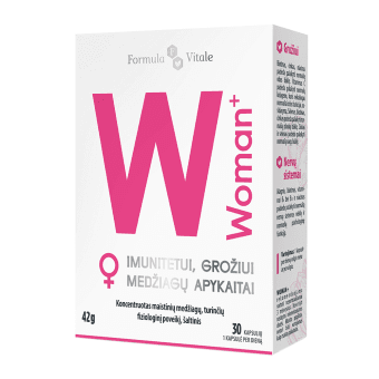 FORMULA VITALE WOMAN+, 30 kapsulių