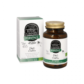 ROYAL GREEN BIO cinko kompleksas, LT-EKO-001, 60 kapsulių