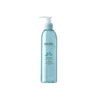 BABĒ raminamasis gelinis micelių prausiklis jautriai veido odai FACIAL, 240 ml