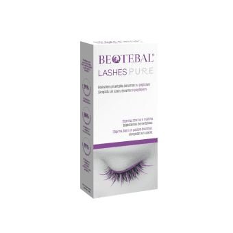 Beotebal® Lashes Pure blakstienų ir antakių serumas su peptidais, 3 ml
