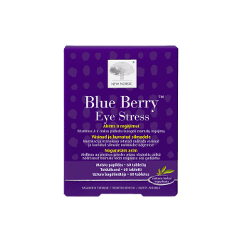BLUE BERRY EYE STRESS, 60 tablečių