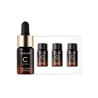 MEDICUBE šviesinamosios veido ampulės DEEP VITA C AMPOULE 2.0, 3 vnt.