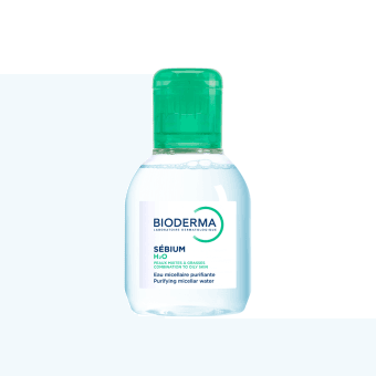 BIODERMA micelinis valomasis vanduo mišriai, riebiai odai SEBIUM H2O, 100 ml