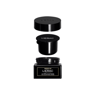 LIERAC prabangaus kremo normaliai ir sausai odai papildymo pakuotė PREMIUM, 50 ml