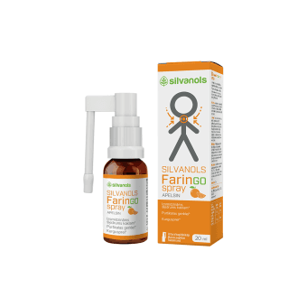 Silvanols Faringospray Apelsin, 20 ml