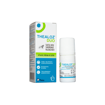 THEALOZ DUO akių lašai, 10 ml