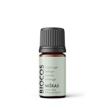 BIOCOS eterinių aliejų mišinys garinimui  MIŠKAS, 5 ml