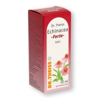 DR. THEISS ECHINACEA FORTE, 0,756ml/ml, geriamieji lašai, tirpalas, 50 ml, geriamieji lašai, tirpalas, N1