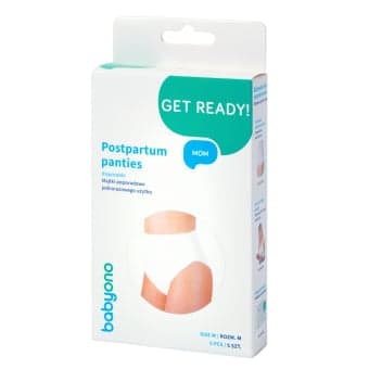 BABYONO vienkartinės kelnaitės po gimdymo, M dydis, 5 vnt.