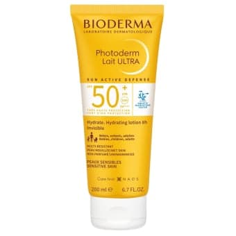 BIODERMA apsauginis losjonas nuo saulės, PHOTODERM LAIT ULTRA SPF50+, 200 ml