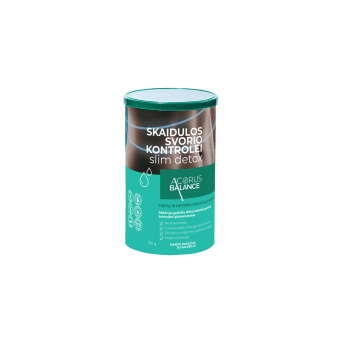 ACORUS BALANCE skaidulos svorio kontrolei SLIM DETOX FIBER, 180 g
