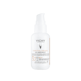 VICHY fluidas su atspalviu CAPITAL SOLEIL UV-AGE DAILY, SPF 50+, 40 ml
