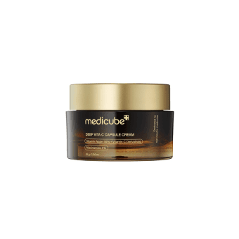 MEDICUBE šviesinamasis veido kremas DEEP VITA C CAPSULE CREAM, 55 g