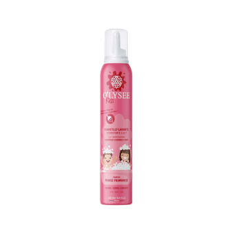 O'LYSEE vaikiškos prausiamosios putos RASPBERRY & STRAWBERRY, nuo 3 m., 250 ml