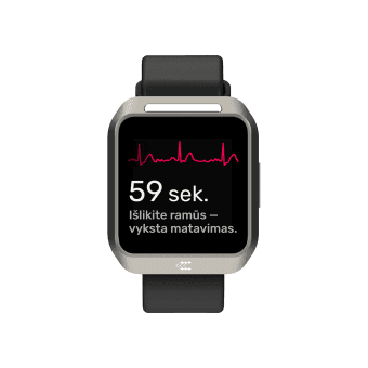 TELTOHEART, širdies veiklos stebėjimo apyrankė, L dydis, 1 vnt.