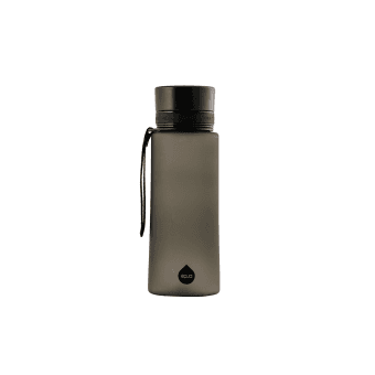 EQUA, Plastikinė gertuvė Matte Black, be BPA, 600 ml