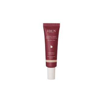 IDUN Minerals Hydra Soft skystas mineralinis makiažo pagrindas  Nr. 1253 Freja (Light Warm), 30 ml
