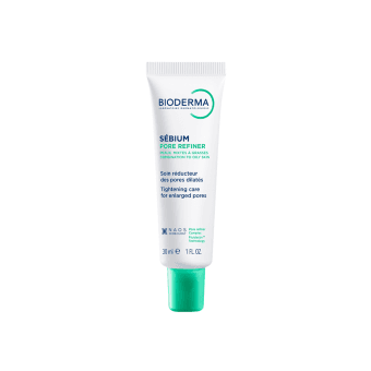 BIODERMA poras sutraukiantis koreguojamasis kremas riebiai ir mišriai odai SÉBIUM PORE REFINER, 30 ml
