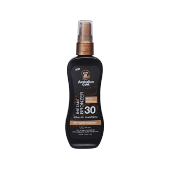 AUSTRALIAN GOLD apsauginis pienelis su natūraliais bronzantais, SPF 30, 100 ml
