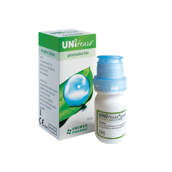 UNITEARS akių lašai be konservantų, 10 ml
