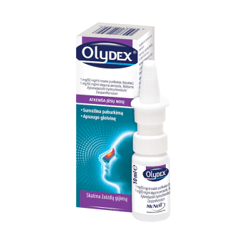 OLYDEX, 1mg/50mg/ml, 10 ml, nosies purškalas, tirpalas, N1
