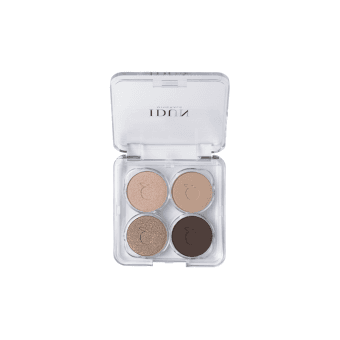 IDUN Minerals mineraliniai 4 spalvų akių šešėliai Nattviol Nr. 4408, 4 g, 4 g
