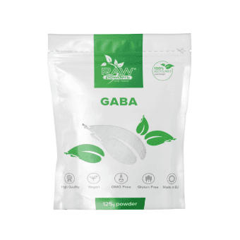 RAW POWDERS GABA, 0.125 kg