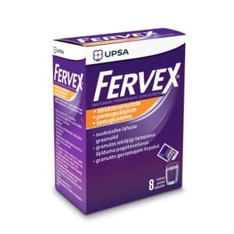 FERVEX, granulės geriamajam tirpalui, N8