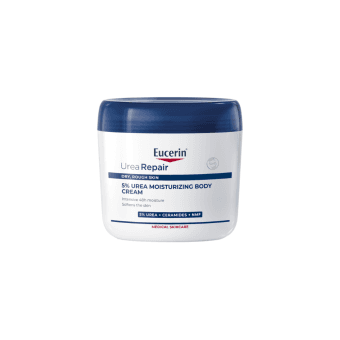 EUCERIN kūno kremas sausai odai su 5% šlapalo UREA REPAIR, 450 ml
