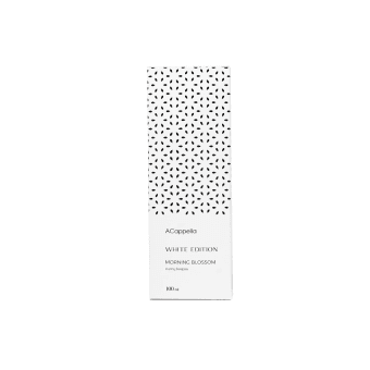 ACAPPELLA namų kvapas su lazdelėmis White Edition, MORNING BLOSSOM, 100 ml