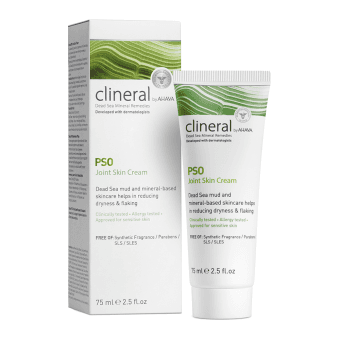 CLINERAL alkūnių ir kelių srities odos kremas BY AHAVA PSO, 75 ml
