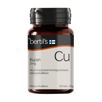 BERTIL’S KELASIN VARIS 2 MG, nuo 4 m., 100 tablečių