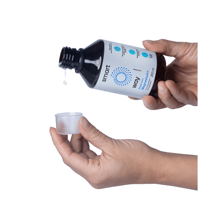 SMART WAY liposominis MAGNIS + mineralų kompleksas, mėtų skonio, 250 ml-1