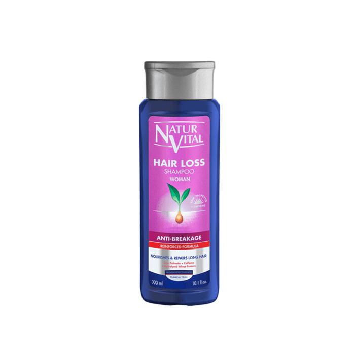 NATUR VITAL šampūnas nuo plaukų slinkimo ir lūžinėjimo ANTI-BREAKAGE, 300 ml