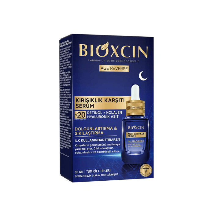 BIOXCIN AGE REVERSE naktinis veido serumas su hialurono rūgštimi, 30 ml-2