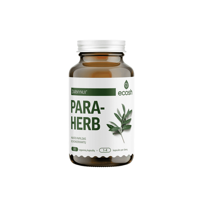 ECOSH PARAHERB, 120 kapsulių