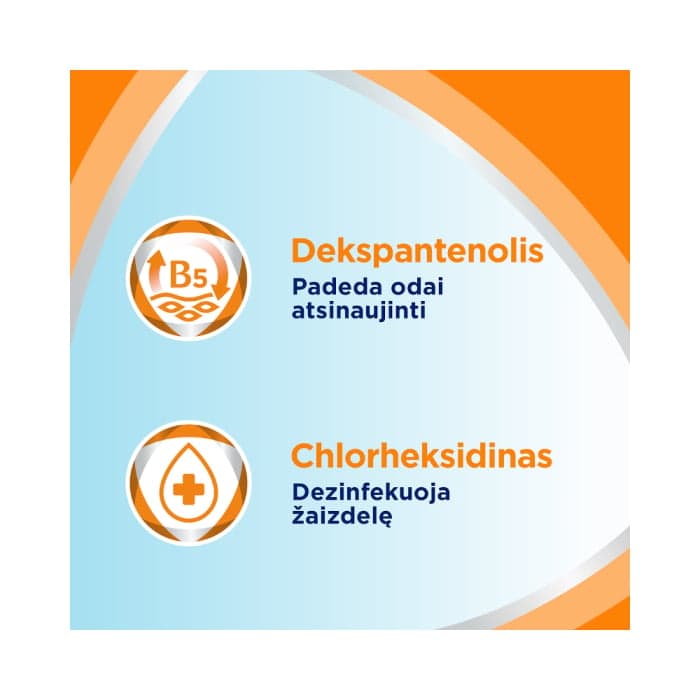 BEPANTHEN PLUS, 50 mg/5 mg/g, 30 g, Kremas, N1-2