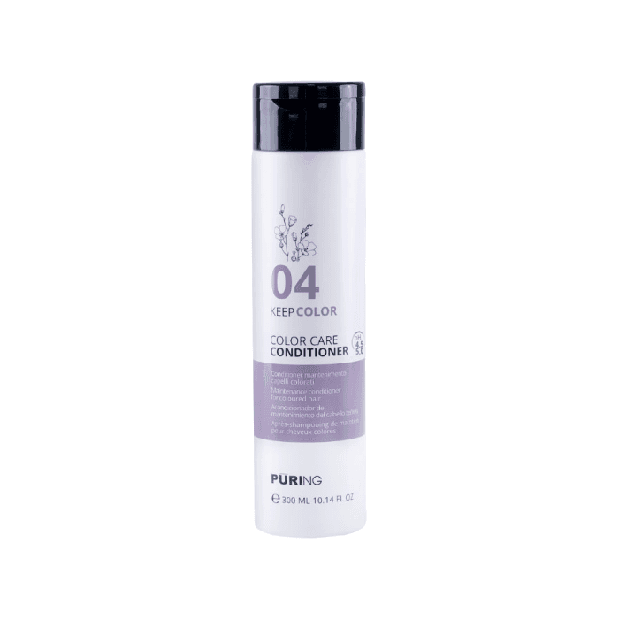 PURING plaukų spalvą saugantis kondicionierius KEEPCOLOR, 300 ml